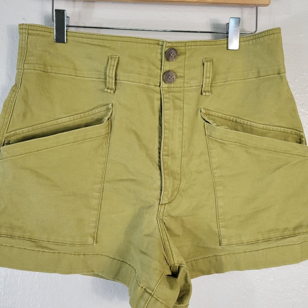 Stoic Olive Green Women's Shorts